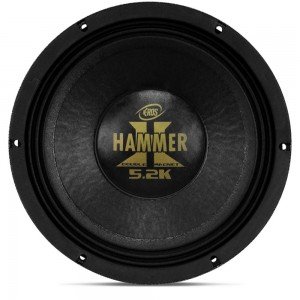 Alto Falante Woofer Eros E-12 Hammer 5.2K 12 Polegadas 2600W Rms Bobina Simples 4 Ohms