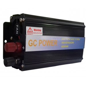 Inversor De Voltagem Tensão 12 Para 110 V 600 W Automotivo