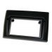 Moldura Painel Som 1-2 Din Fiat Stilo Cabrio 04011D Preto