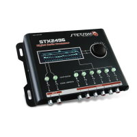 Processador Digital de Áudio Stetsom STX2496 - 2 Entradas, 6 Saídas