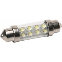 LAMPADA TORPEDO LED 44MM 12V  - 2 UNIDADES