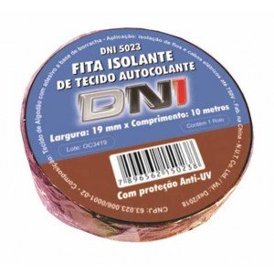 FITA ISOLANTE TECID C/ADER10M/1,9 - 10 UNIDADES