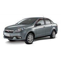 Defletor de Chuva para Fiat Gran Siena 4 portas TG Poli